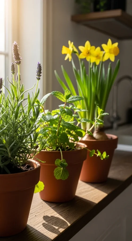 Herb and Flower Combo