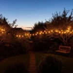 How to Decorate Your Garden With Fairy Lights