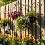How to Decorate a Garden Fence Creatively