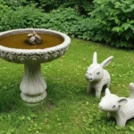 how to make diy garden statues