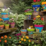 How to Make Garden Decor Using Flower Pots