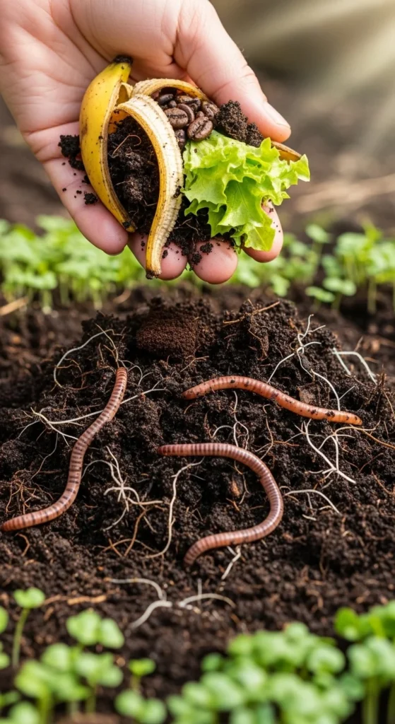 Invite Worms With Kitchen Scraps the Right Way