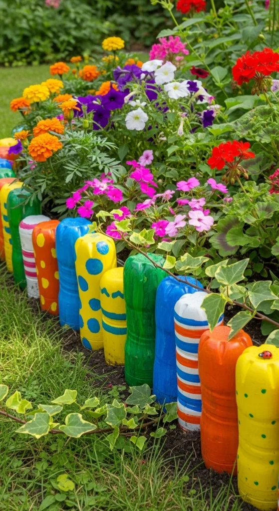 Make Colorful Garden Borders