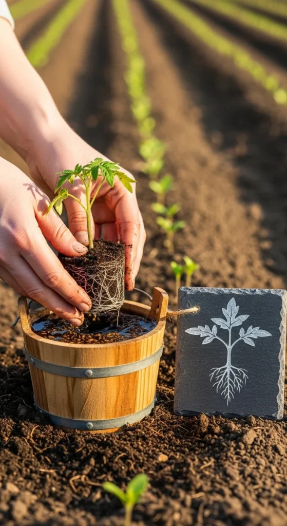 Make a Simple Compost Soak for Transplants