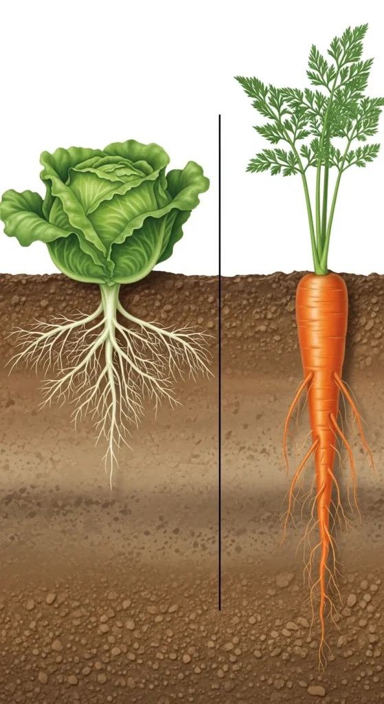 Mix Deep and Shallow Roots