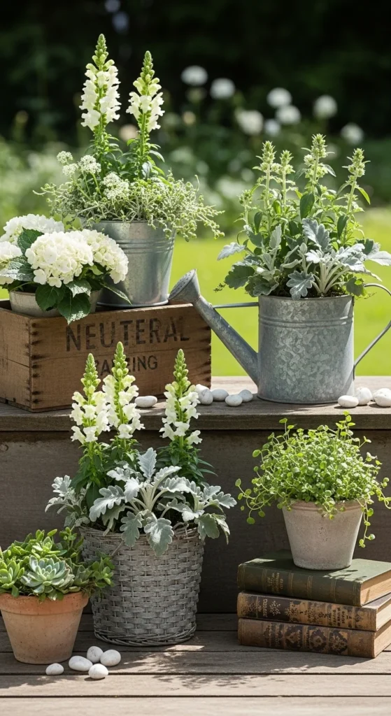 Neutral Color Plant Pairings