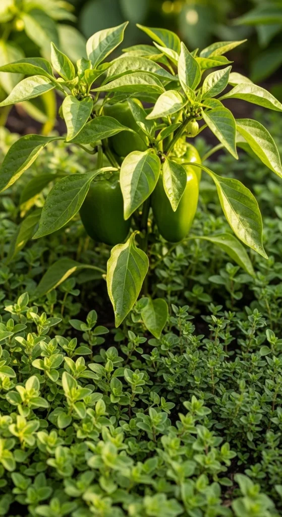 Peppers With Low Herbs