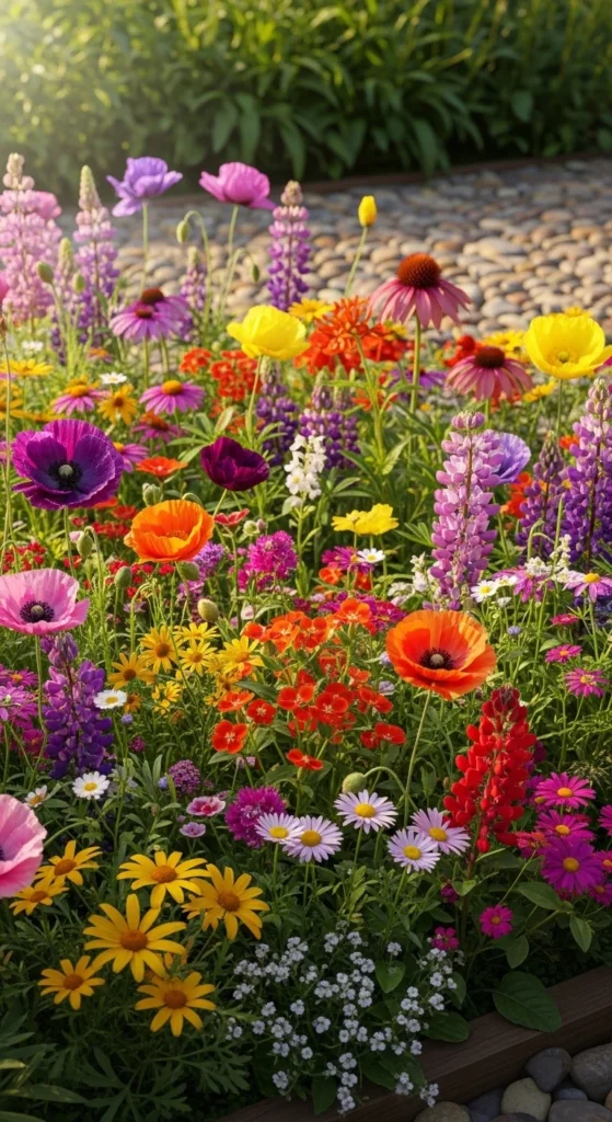 Plant Native Flowers and Greenery