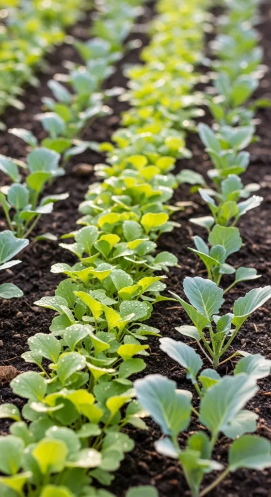  Radishes as Space Fillers