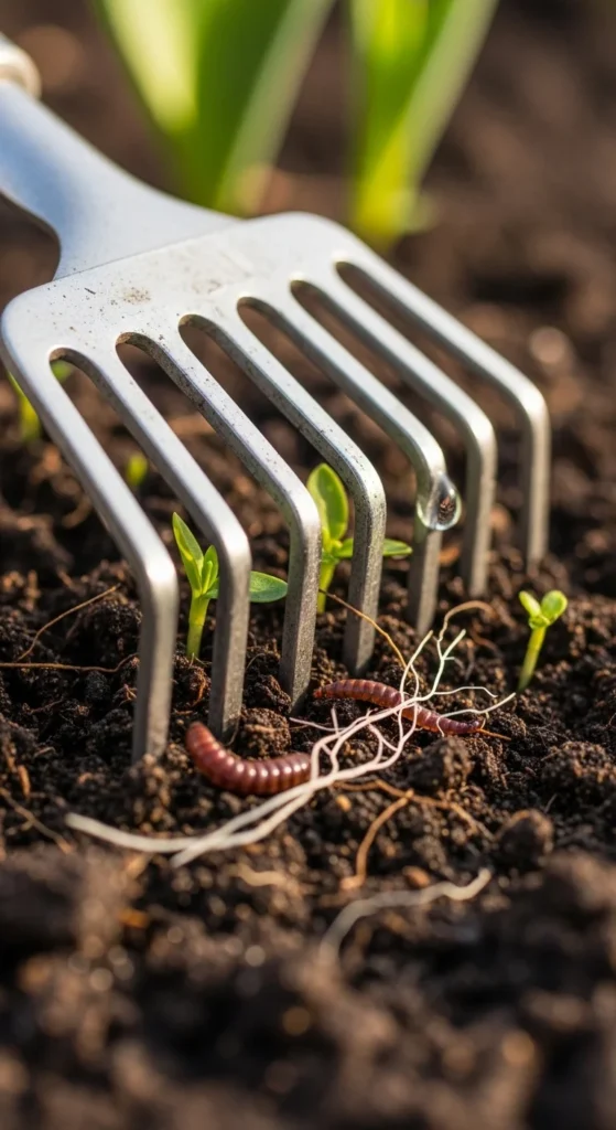Rake Gently So You Don’t Strip Away Soil Life