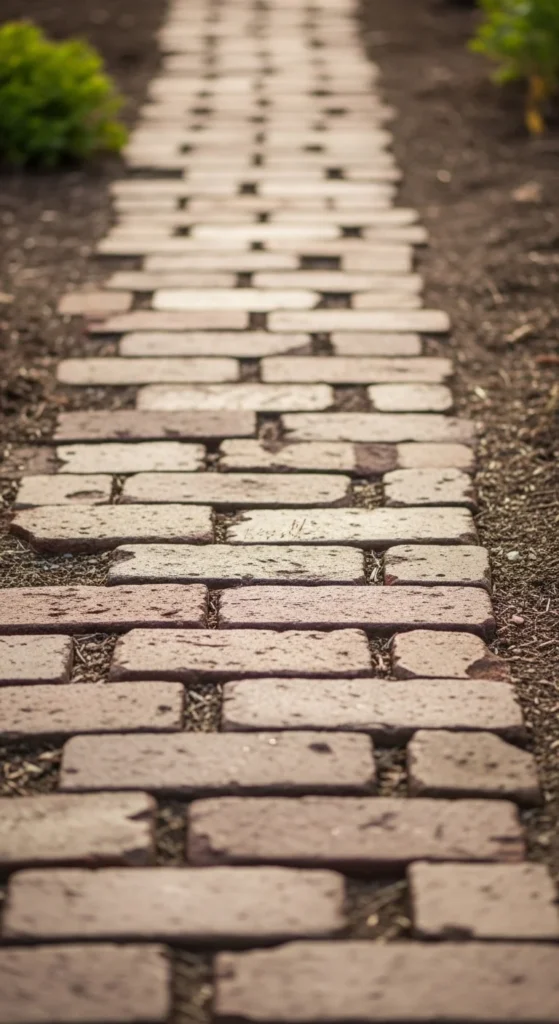 Reclaimed Brick Paths