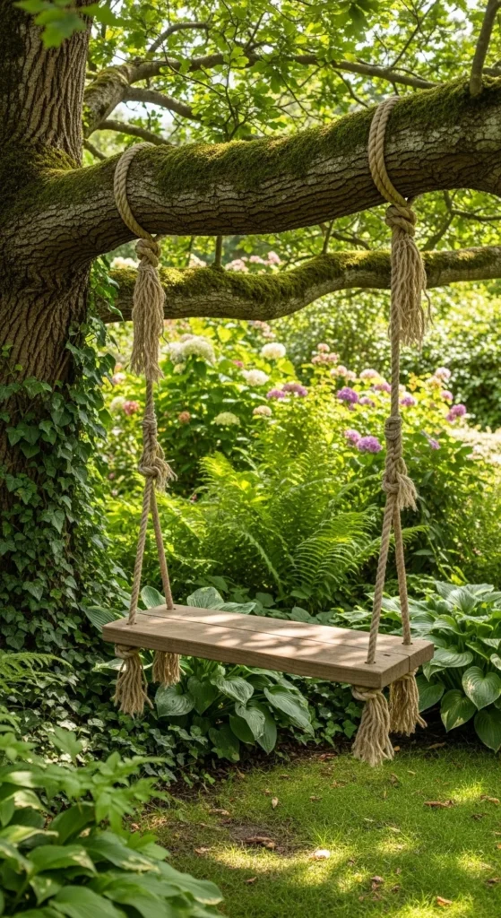 Rope Swing for the Garden