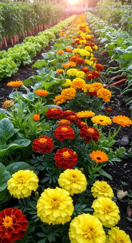 otate with Companion Flowers