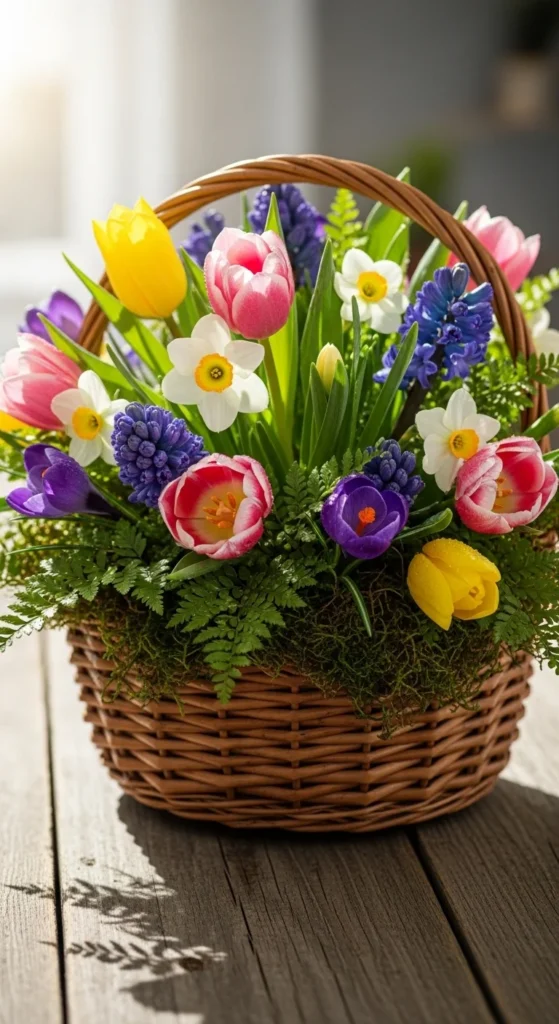 Rustic Basket Arrangement