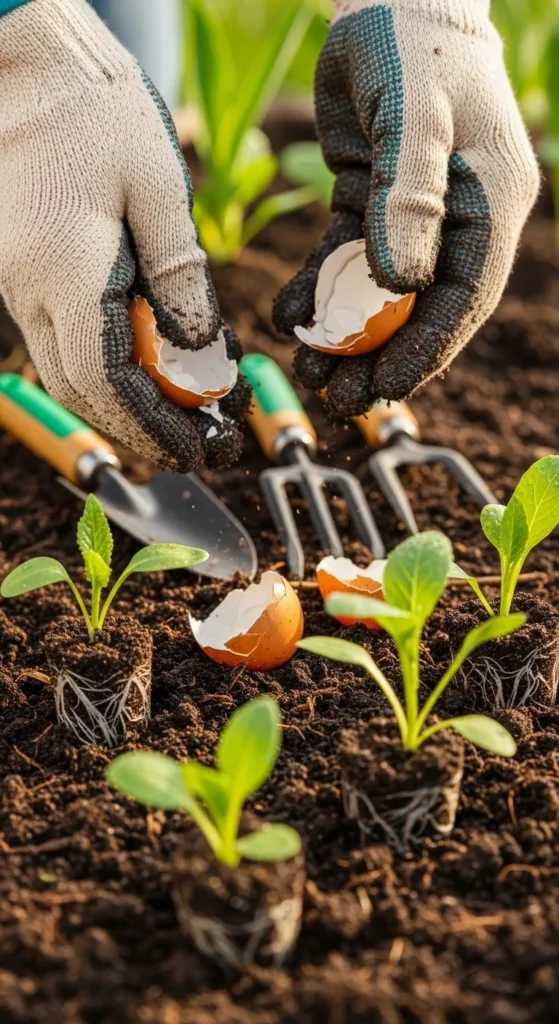 Save Eggshells for a Slow Calcium Sprinkle