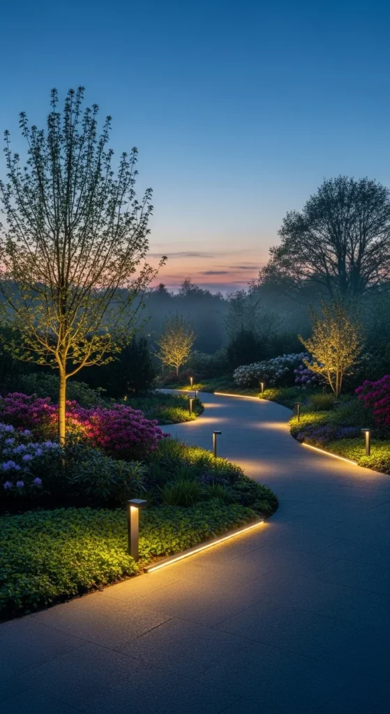 Soft Night Lighting Lines