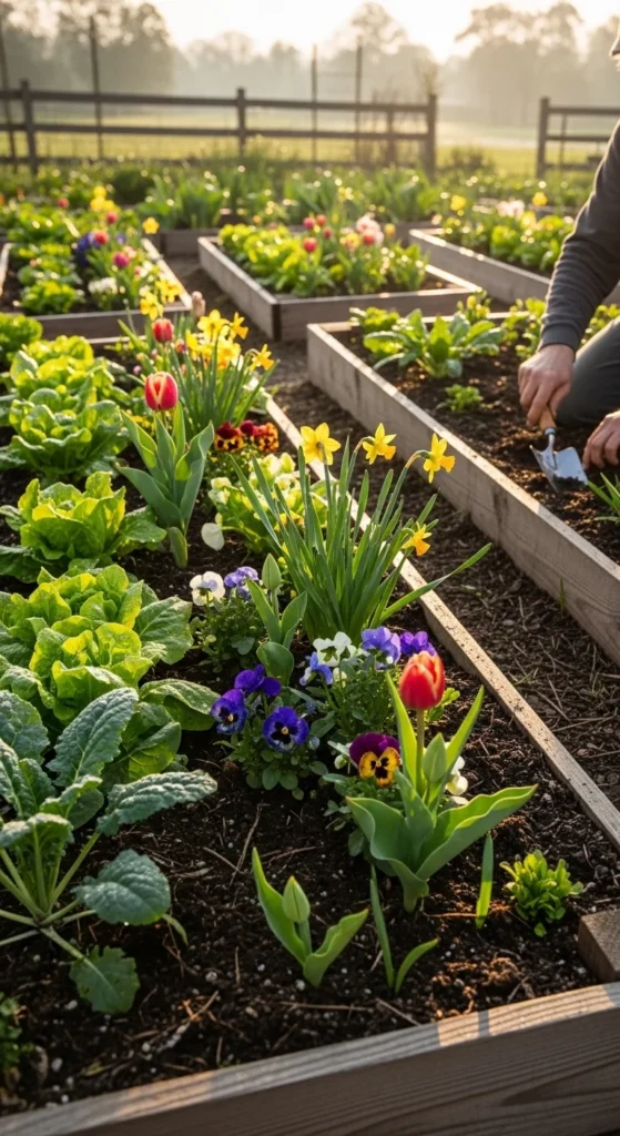 Spring Garden Yield Boosting