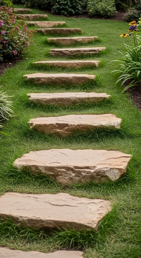 Stone Stepping Pathways