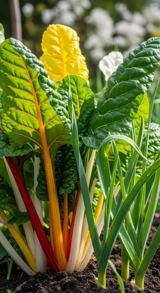 Swiss Chard With Garlic
