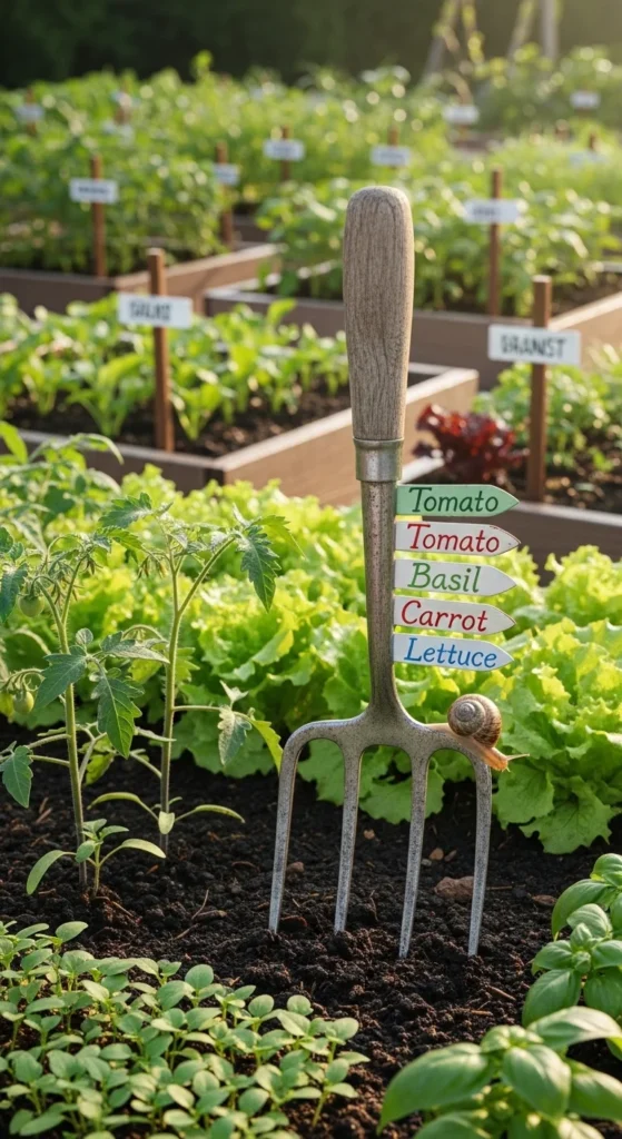 Transform Tools into Functional Garden Features