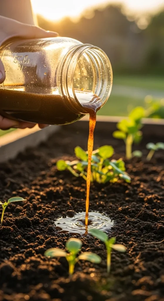 Use DIY Fertilizer Tea