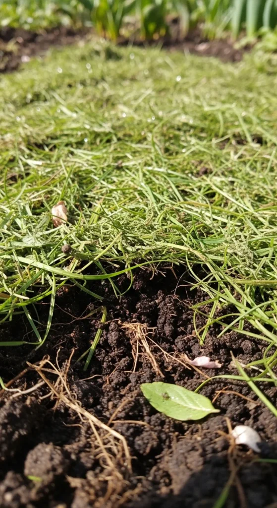 Use Grass Clippings Without Making a Slimy Mat