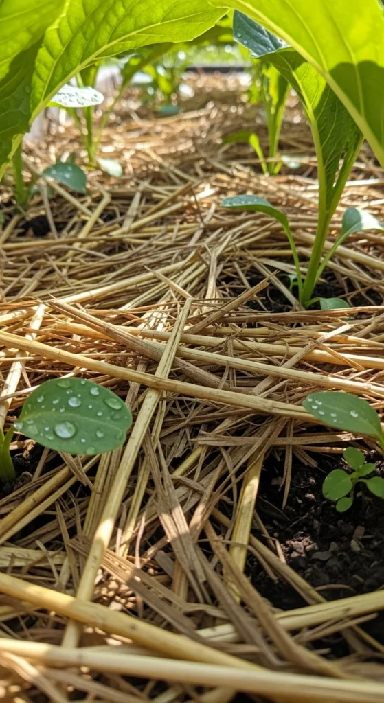 Use Mulch to Save Time and Water