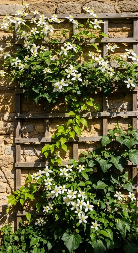 Use Trellises and Climbing Plants