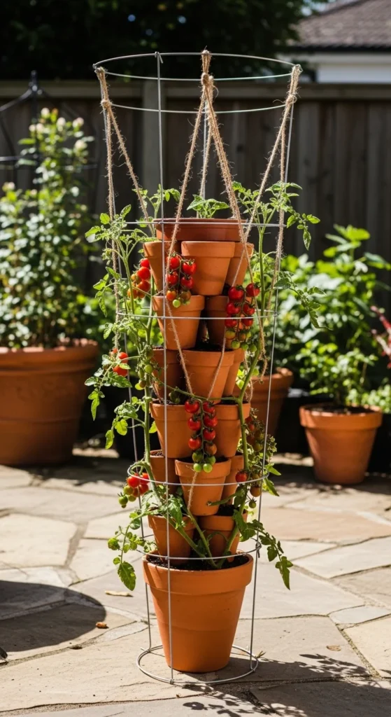 Vertical Tomato Towers