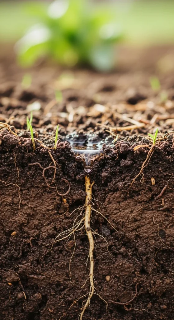 Water Deeply So Roots Learn to Travel