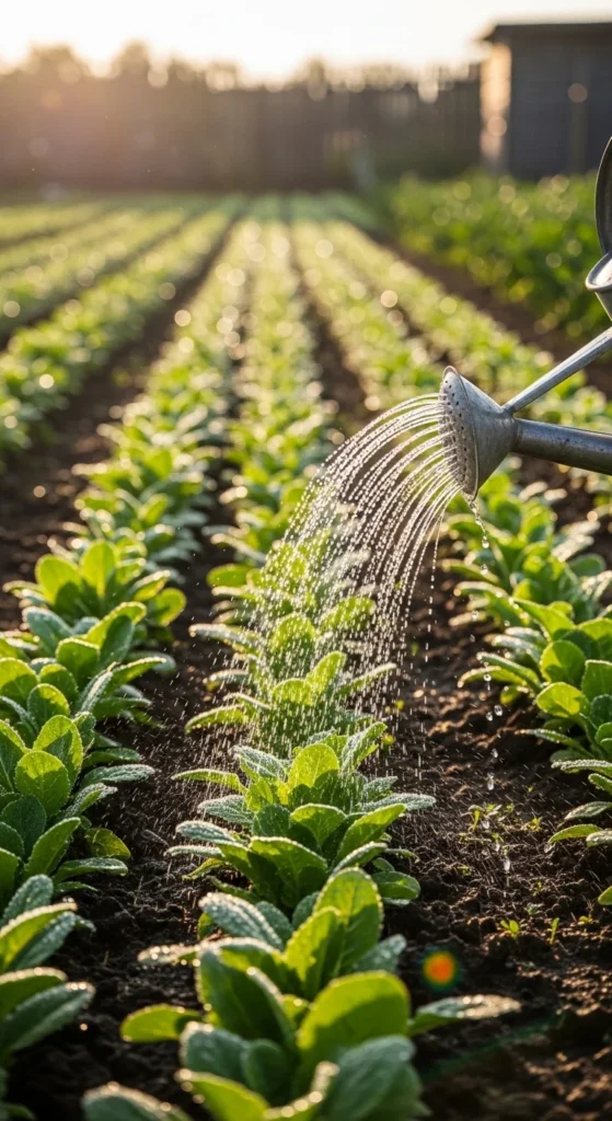 Water Early in the Day