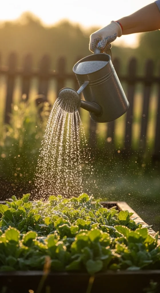 Water Early in the Day