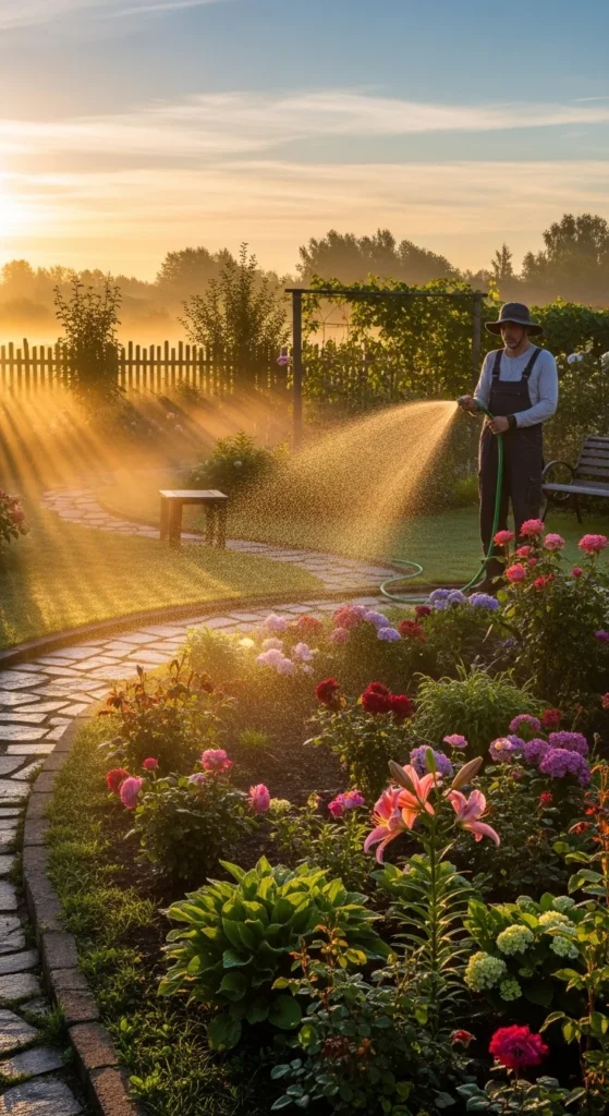 Water Early in the Day