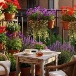 How to Decorate a Garden Balcony
