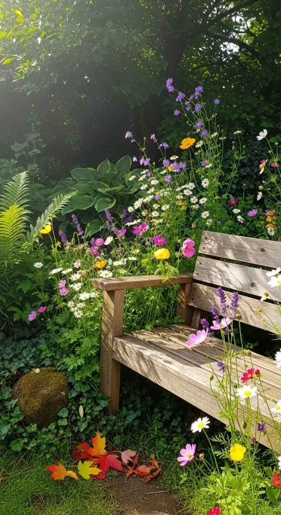 how to decorate garden naturally