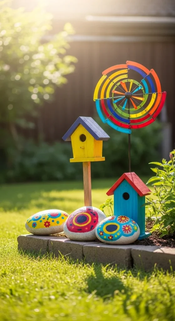 how to make diy garden art