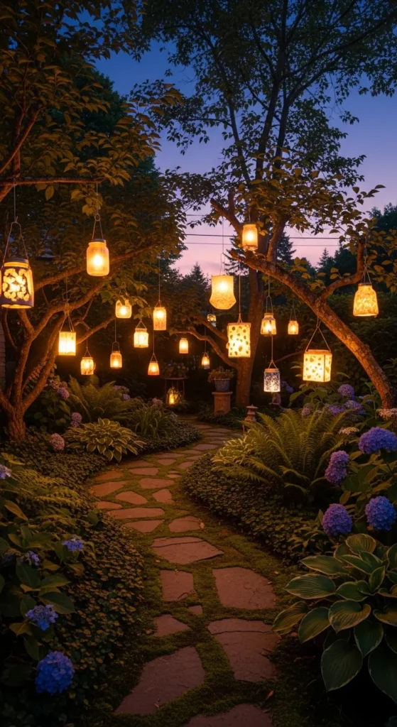 how to make diy garden lighting