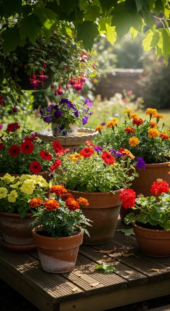 Add Color With Plants and Flowers