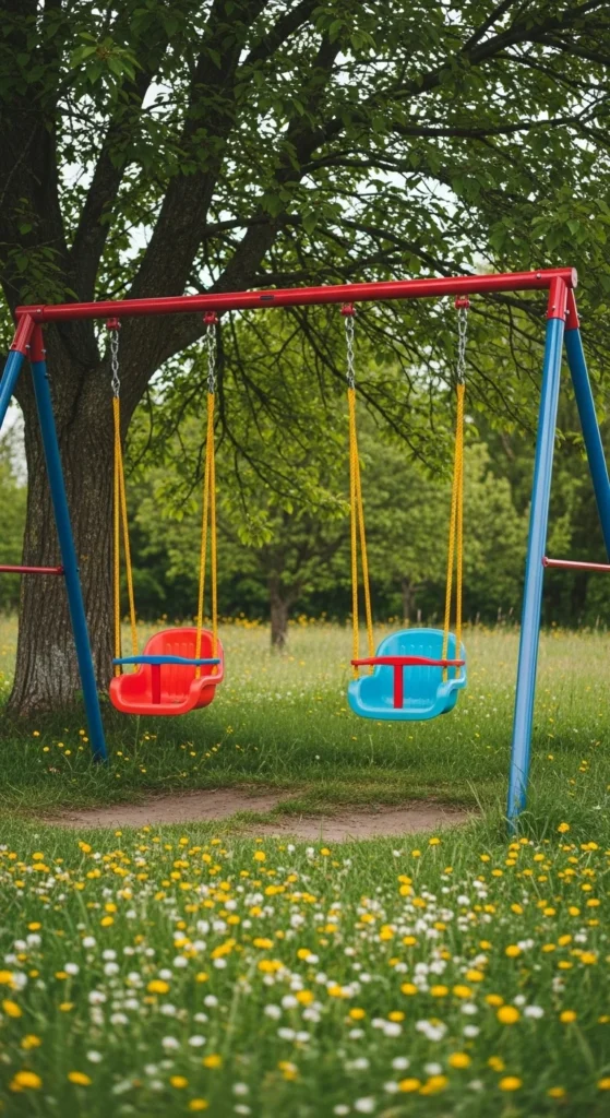 Add Kid-Friendly Furniture and Play Equipment