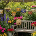 How to Decorate a Garden With Handmade Decor