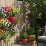 How to Decorate a Garden With Vertical Planters