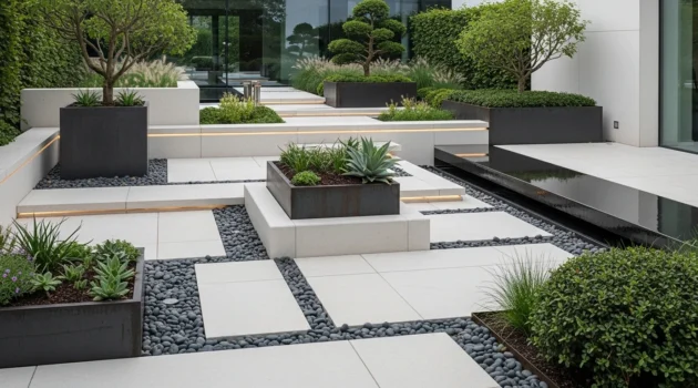 How to Decorate a Modern Style Garden