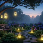 How to Make Garden Decor With Light Jars