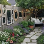 How to Make Garden Decor With Mirrors