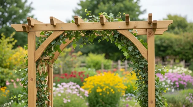 How to Make a DIY Garden Trellis