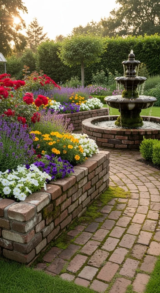 Start Your Brick Garden Decor Today