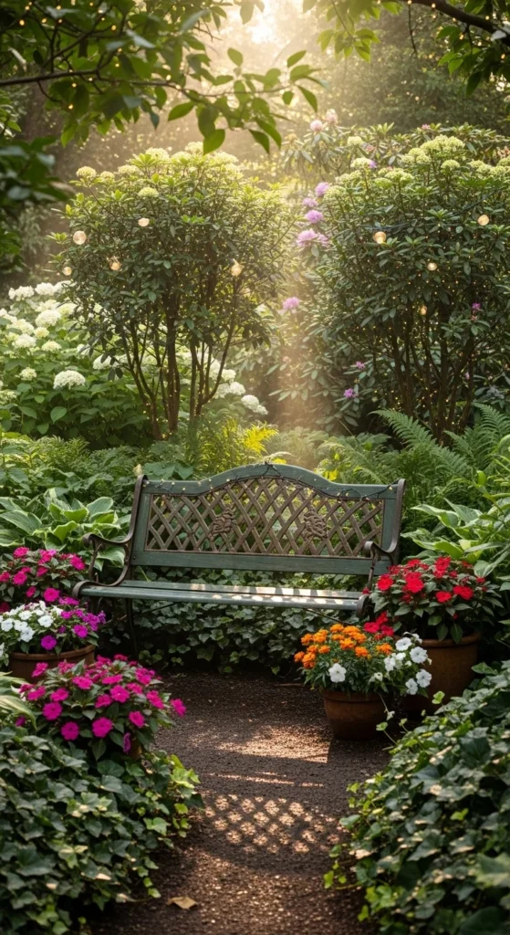 how to decorate garden aesthetic