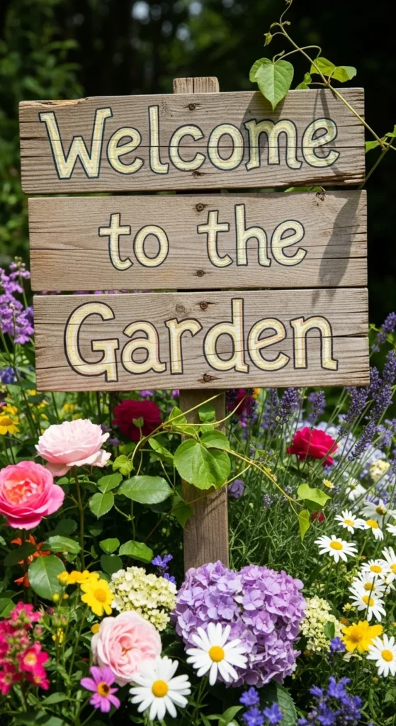 how to make diy garden signs